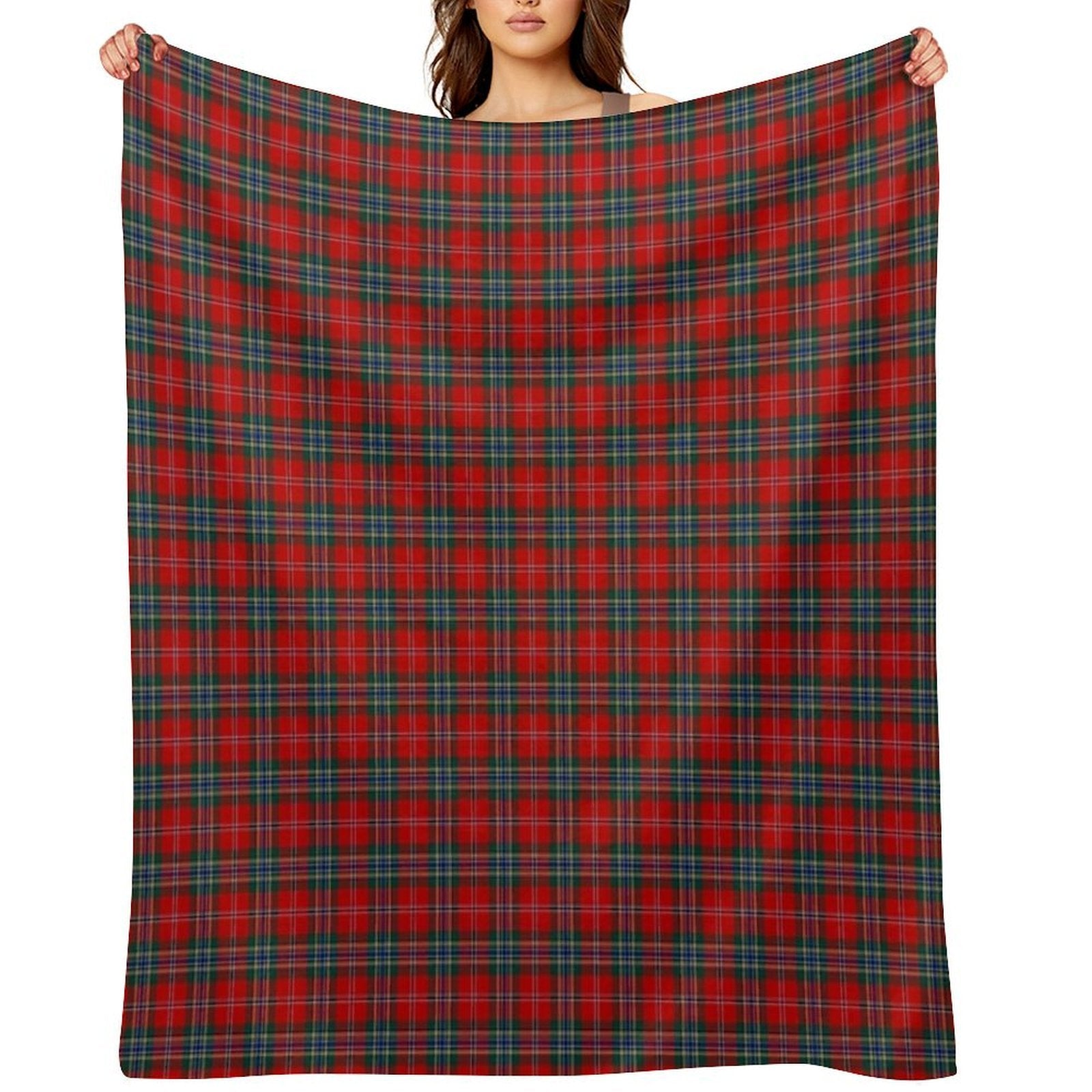 Clan MacLean Tartan Quick-dry Throw Blanket