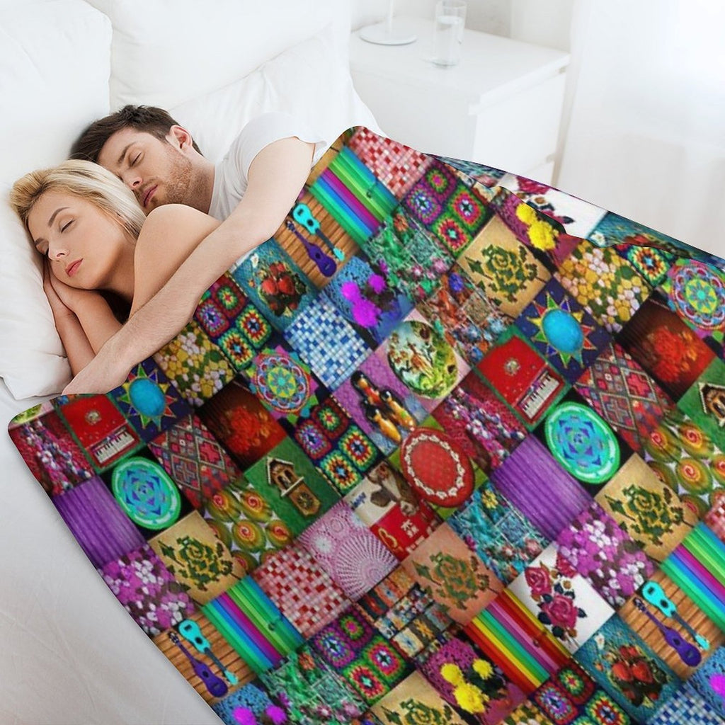 Grace's House Plush Throw Blanket