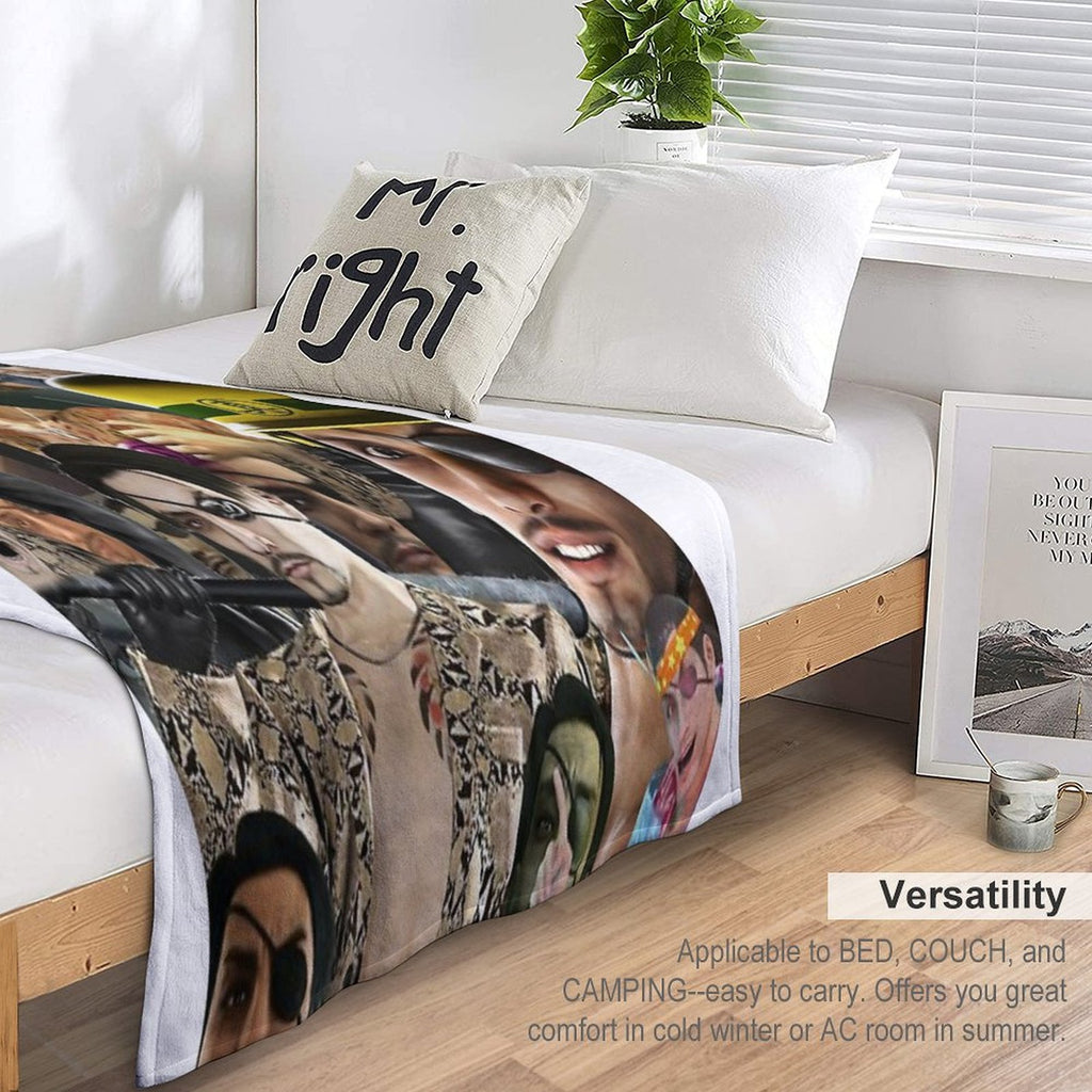 Majima Everywhere Shrink-resistant Throw Blanket