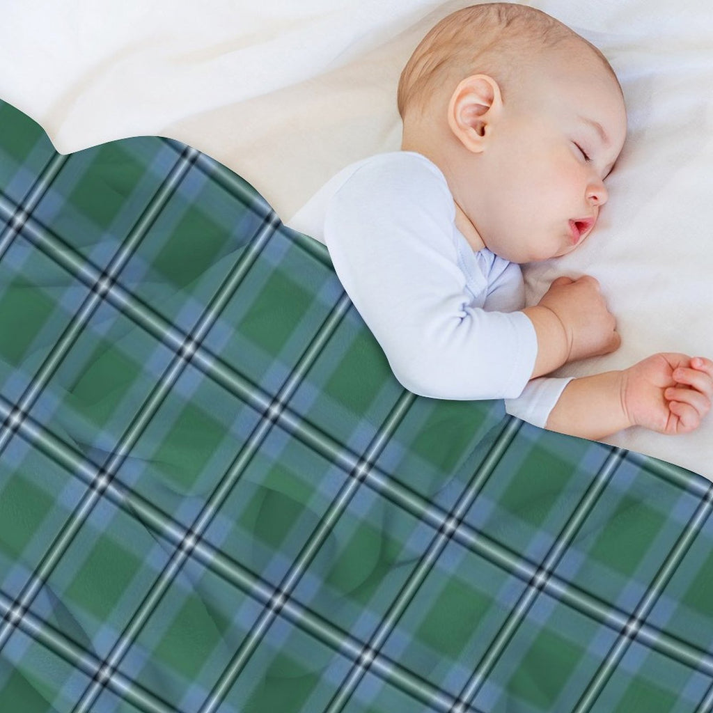 Clan Irvine Tartan Travel-friendly Throw Blanket