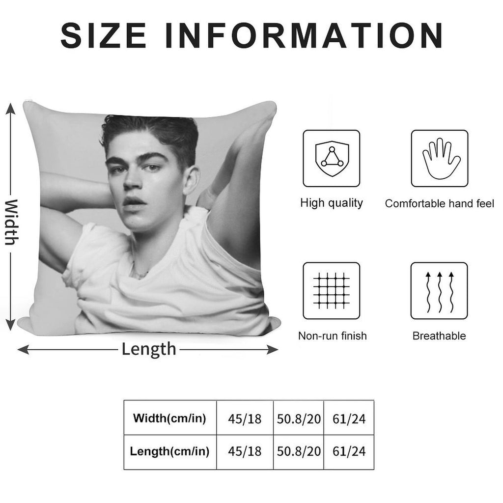 Hero Fiennes Tiffin Hardin Scott Soft Bedroom Essential Throw Pillow