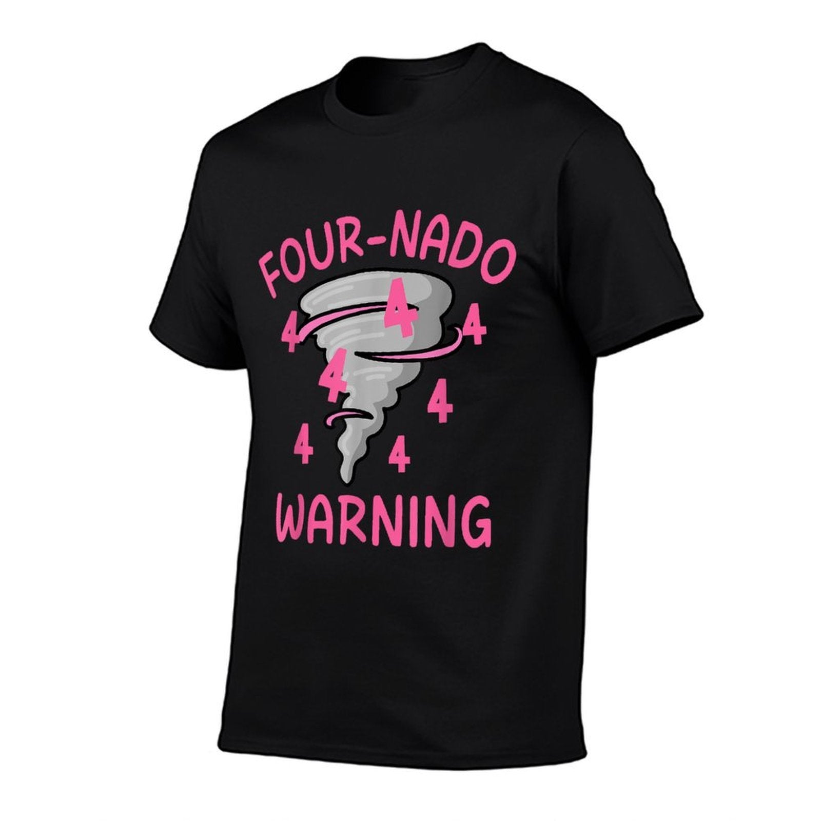 Four-Nado Storm TorNado 4th Four Birthday Party Girl Kids  Moisture-wicking T-Shirt