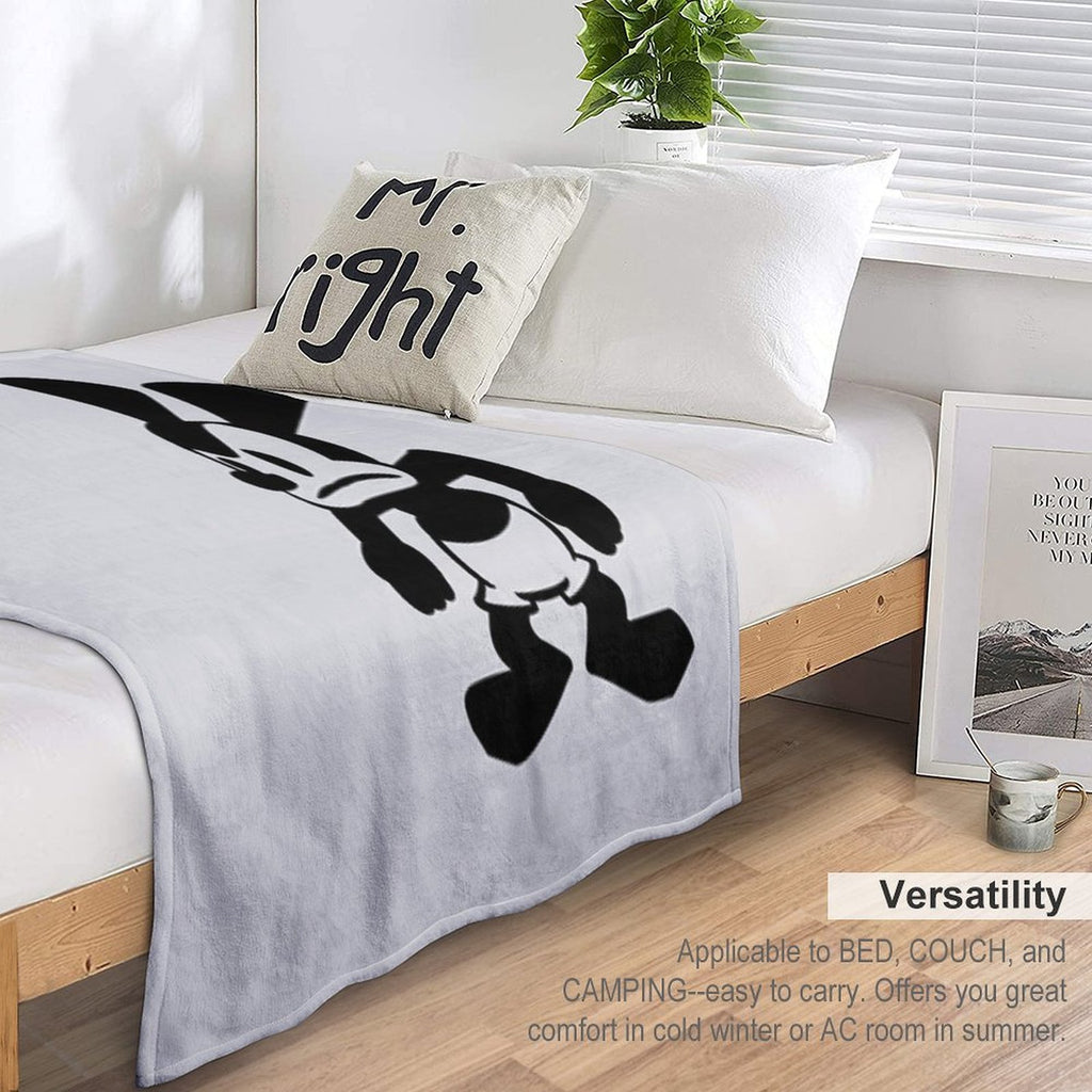 Angry Oswald Durable Throw Blanket