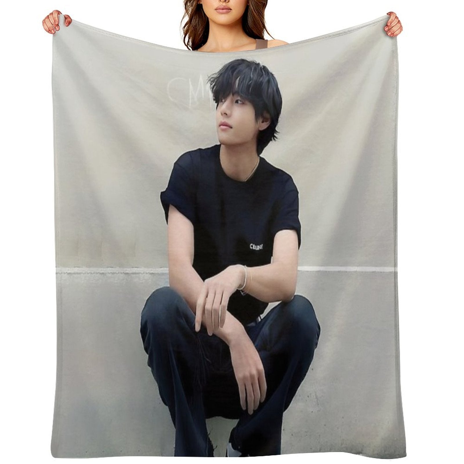 Taehyung All-season Throw Blanket