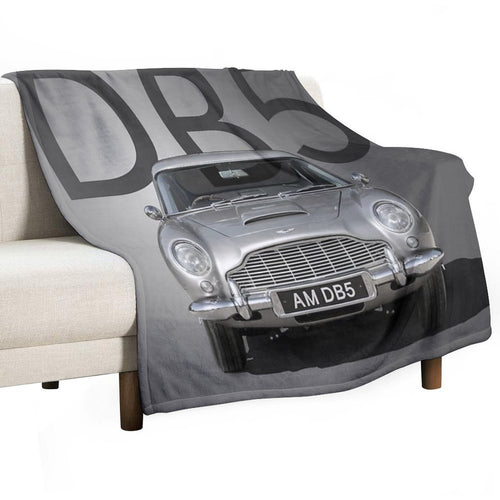 Aston Martin DB5 Lightweight Throw Blanket