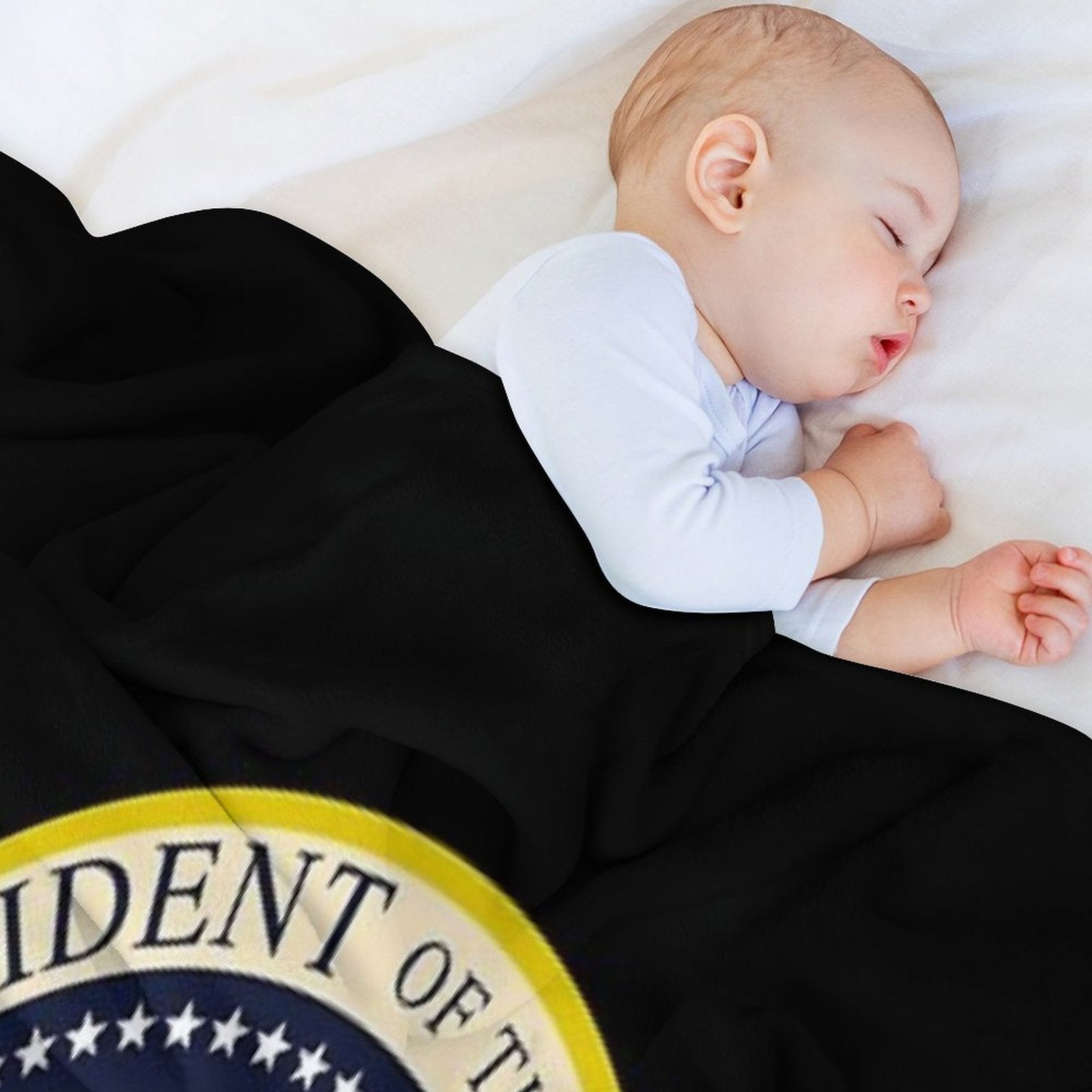 Seal of President of The United States Wrinkle-free Throw Blanket