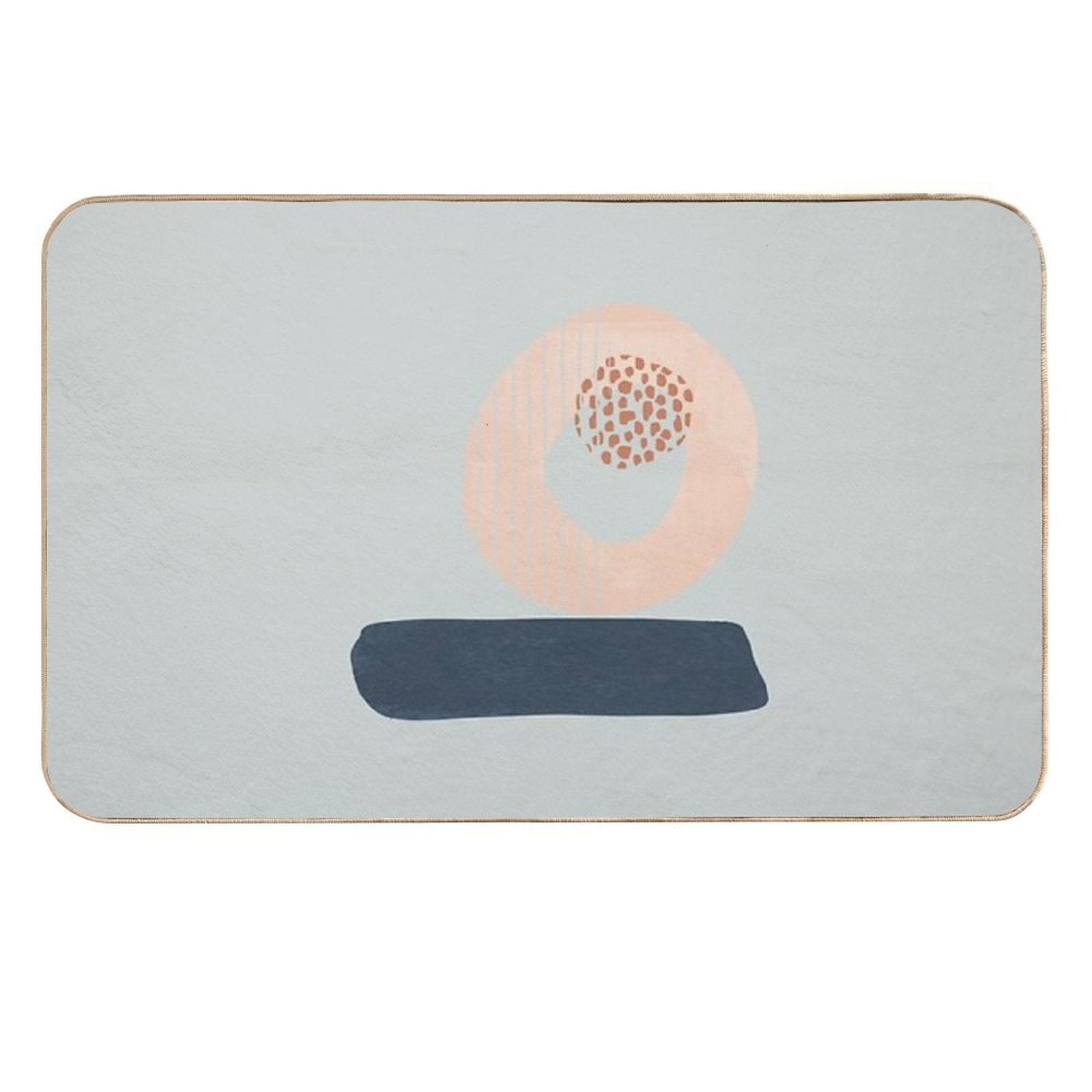 Abstract Shapes II  Versatile Bath Mat