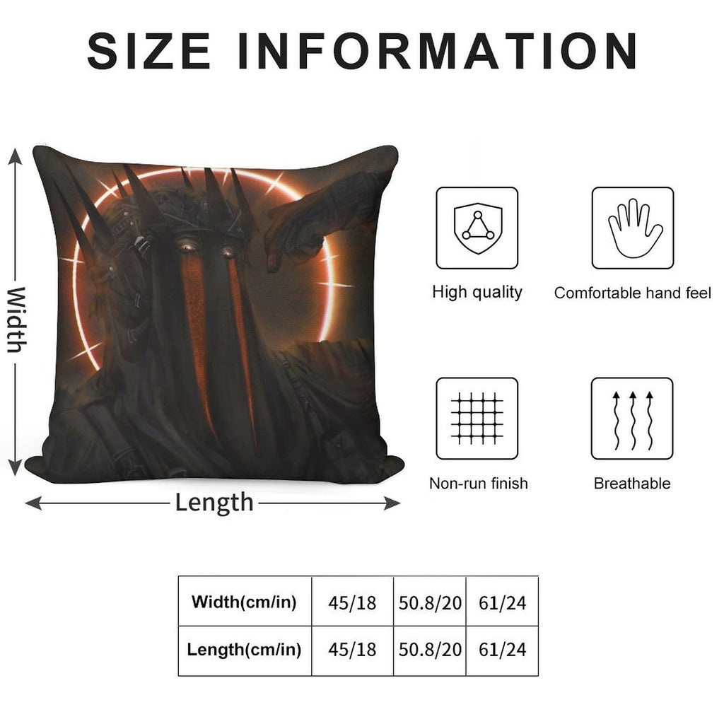 Hail The King Soft Skin-Friendly Throw Pillow