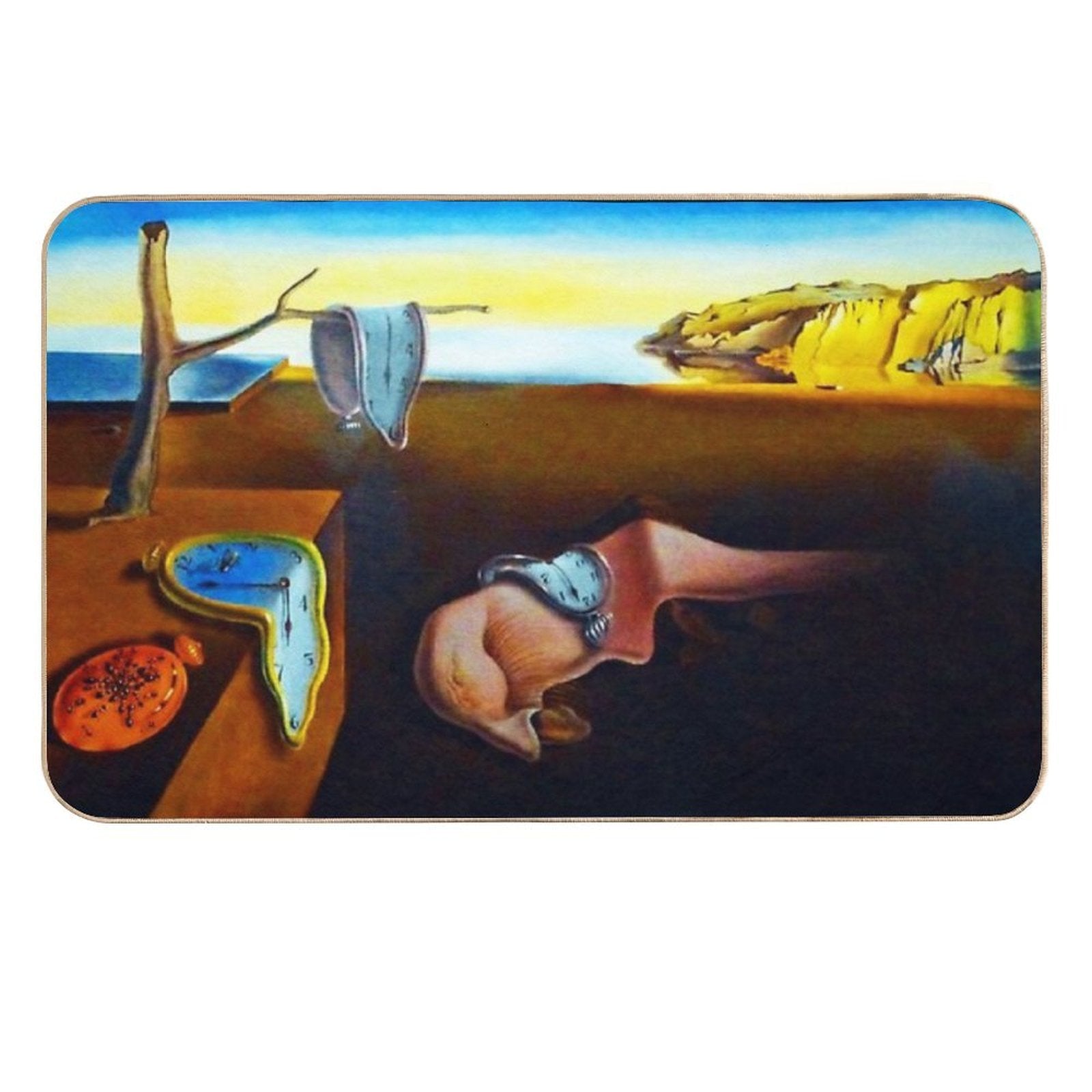 Salvador Dali The Persistence Of Memory  Multi-Purpose Bath Mat