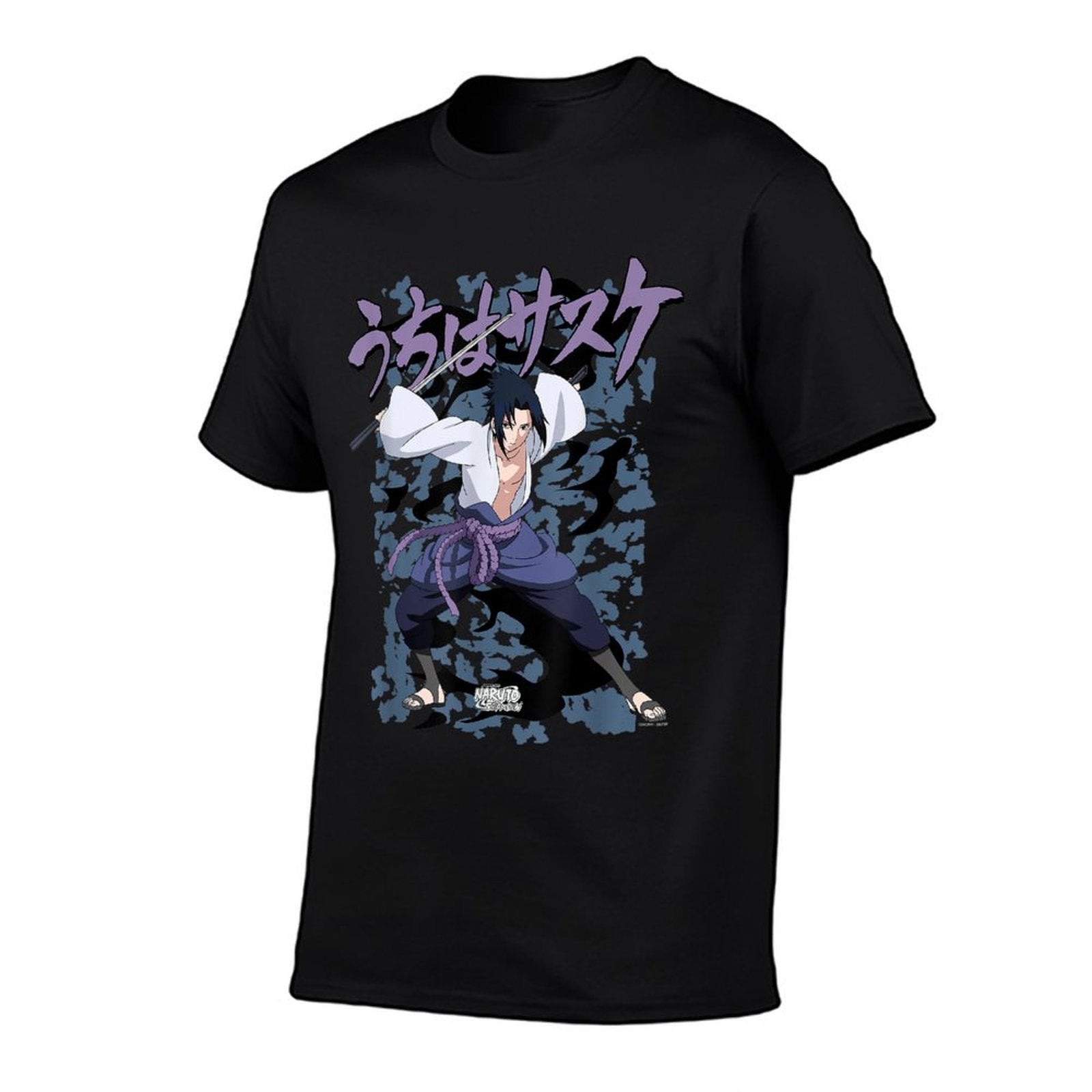 Naruto Shippuden Sasuke Curse  Trendy Pattern T-Shirt