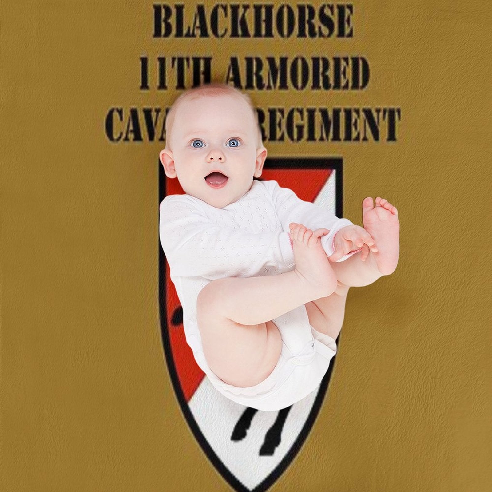BLACKHORSE 11TH ARMORED CAVALRY REGIMENT Premium Throw Blanket