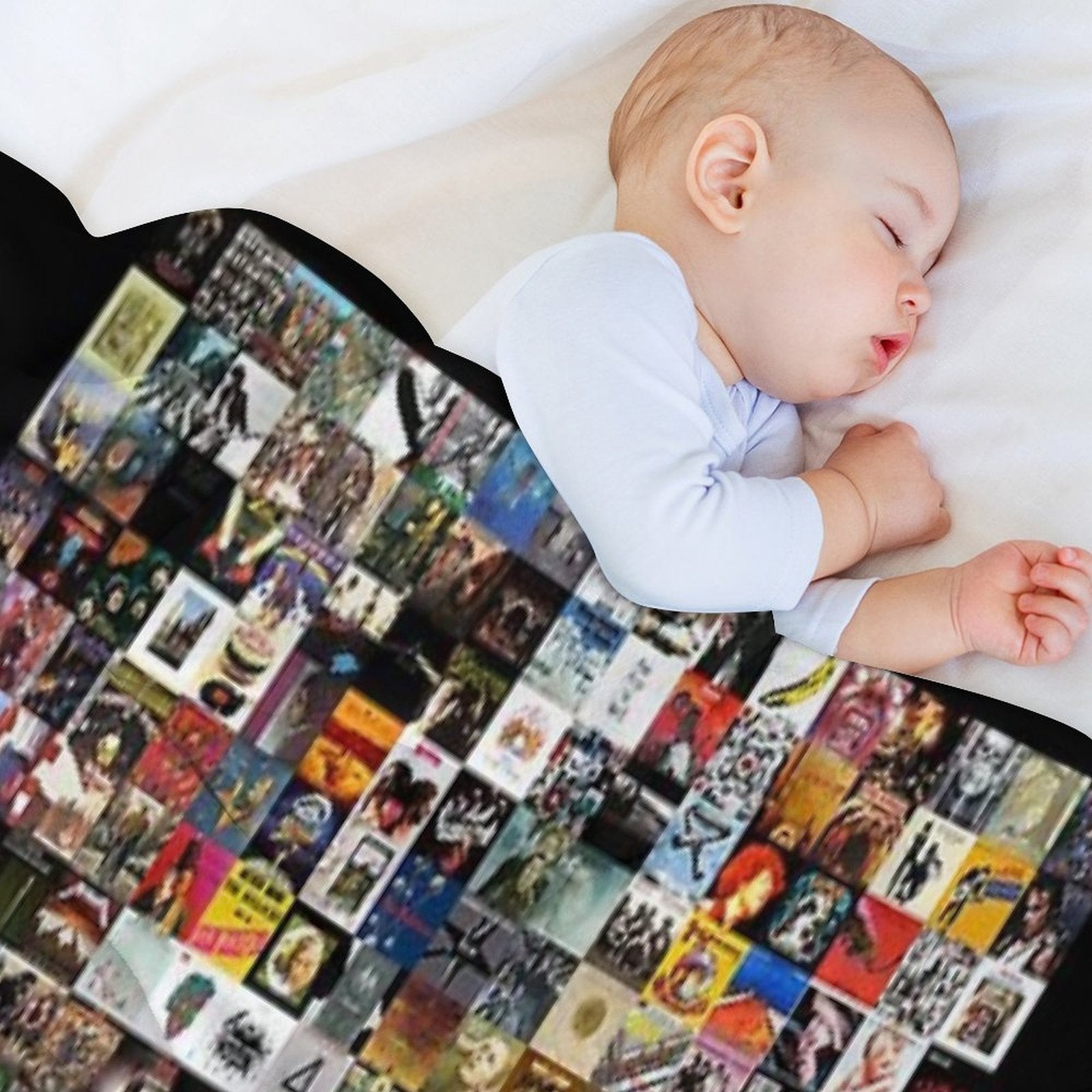 Greatest Rock Albums Of All Time Poster Lightweight Sweatshirt Eco-conscious Throw Blanket