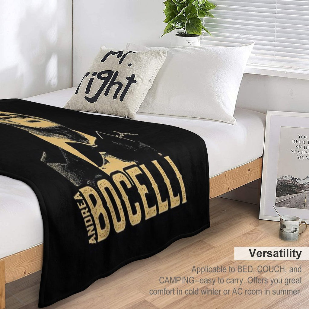 Bocelli Retro Vintage with Signature Durable Throw Blanket