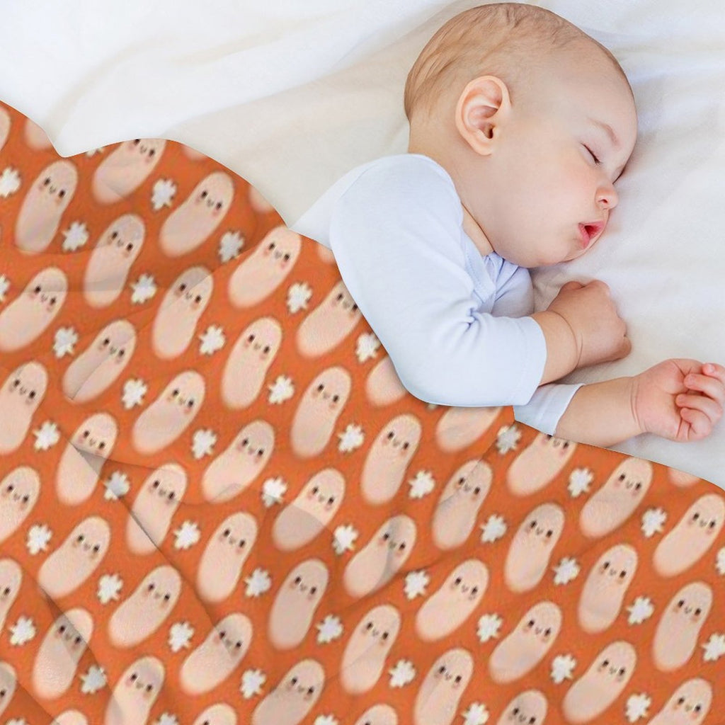 Baked Beans Farting Versatility Throw Blanket