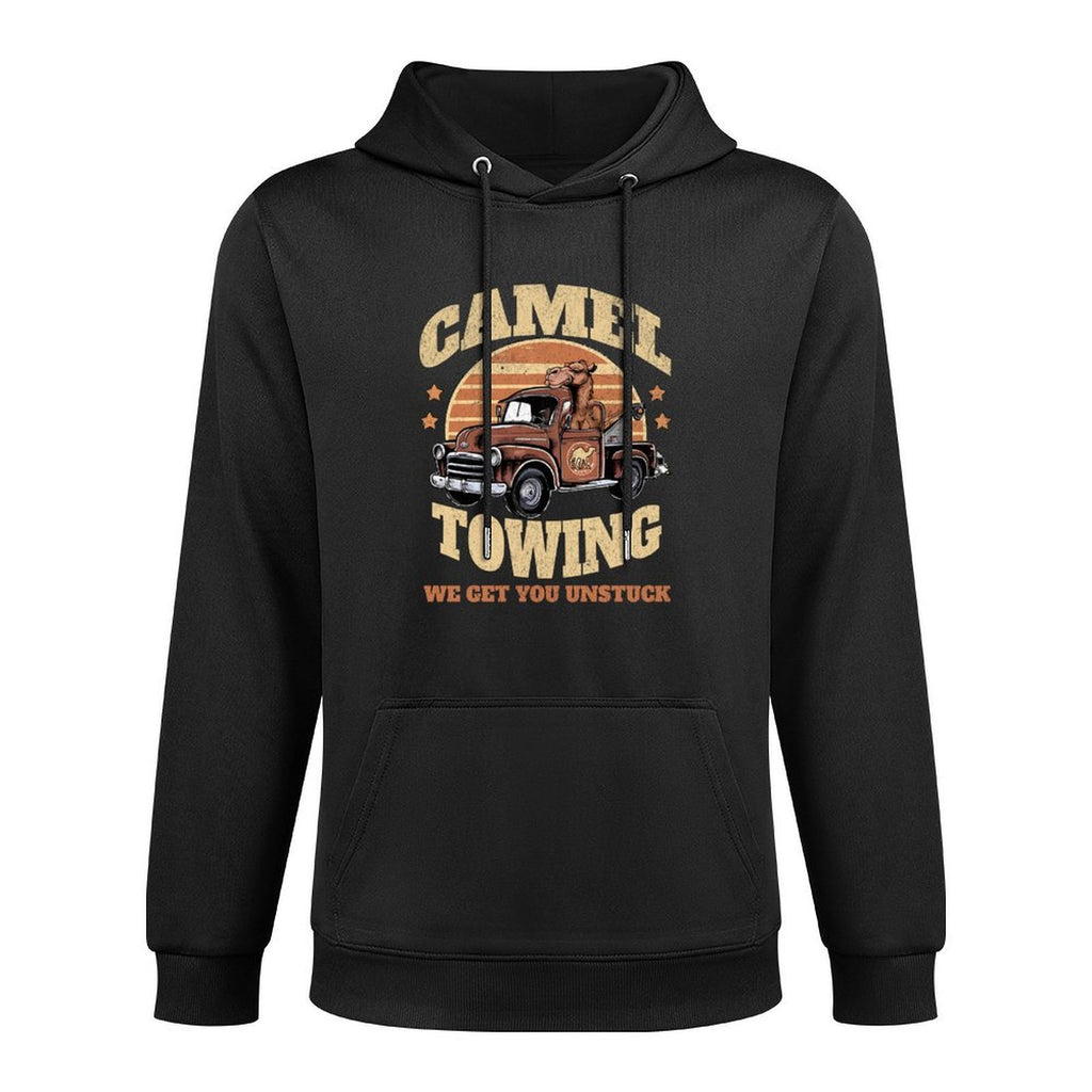 Camel Towing Inappropriate Humor Adult Humor Camel Towing Easy Care Hoodie