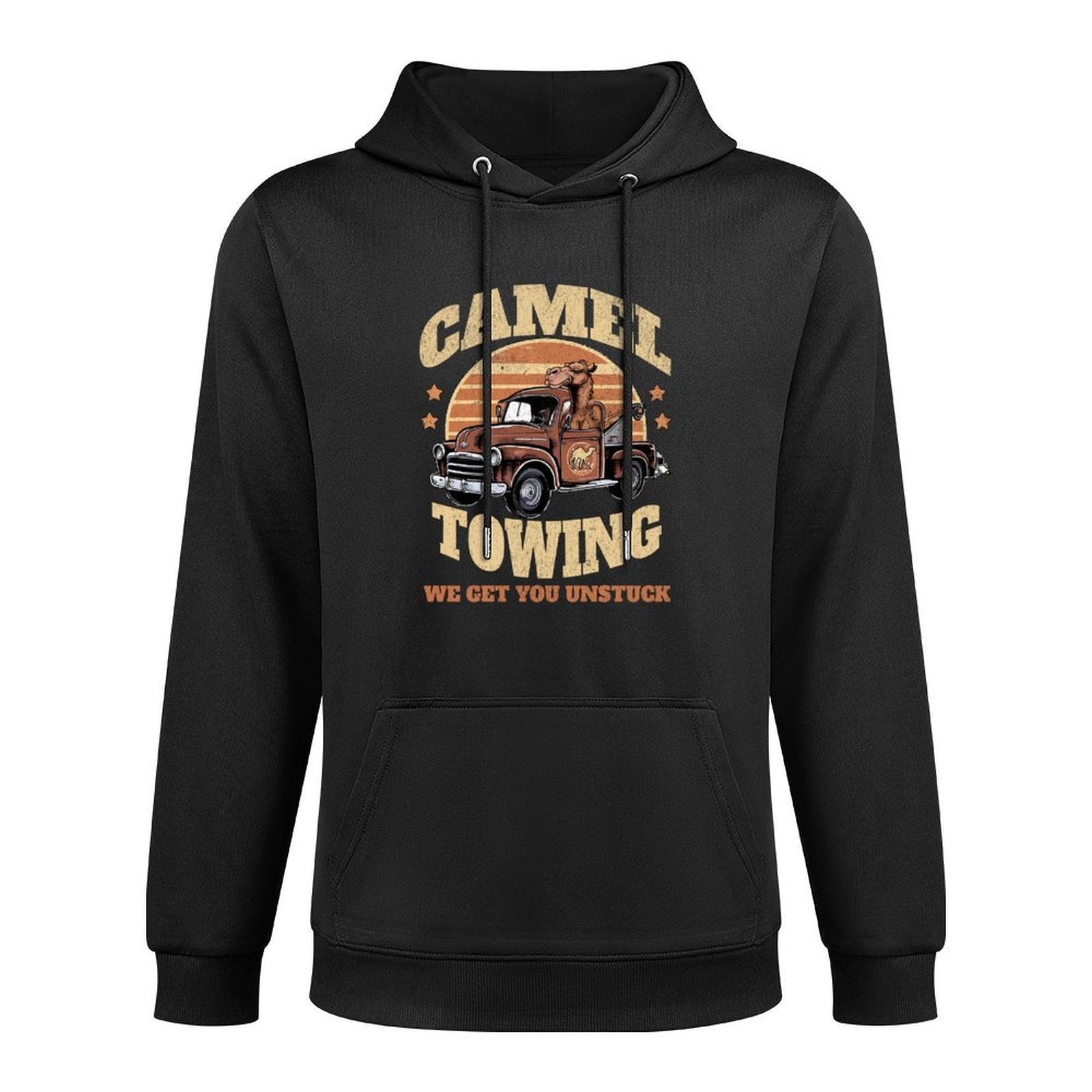 Camel Towing Inappropriate Humor Adult Humor Camel Towing Easy Care Hoodie