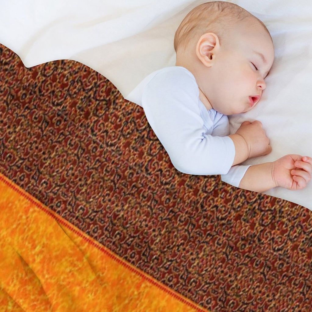 AbstractGeometrical Pattern Nº104 Shrink-resistant Throw Blanket