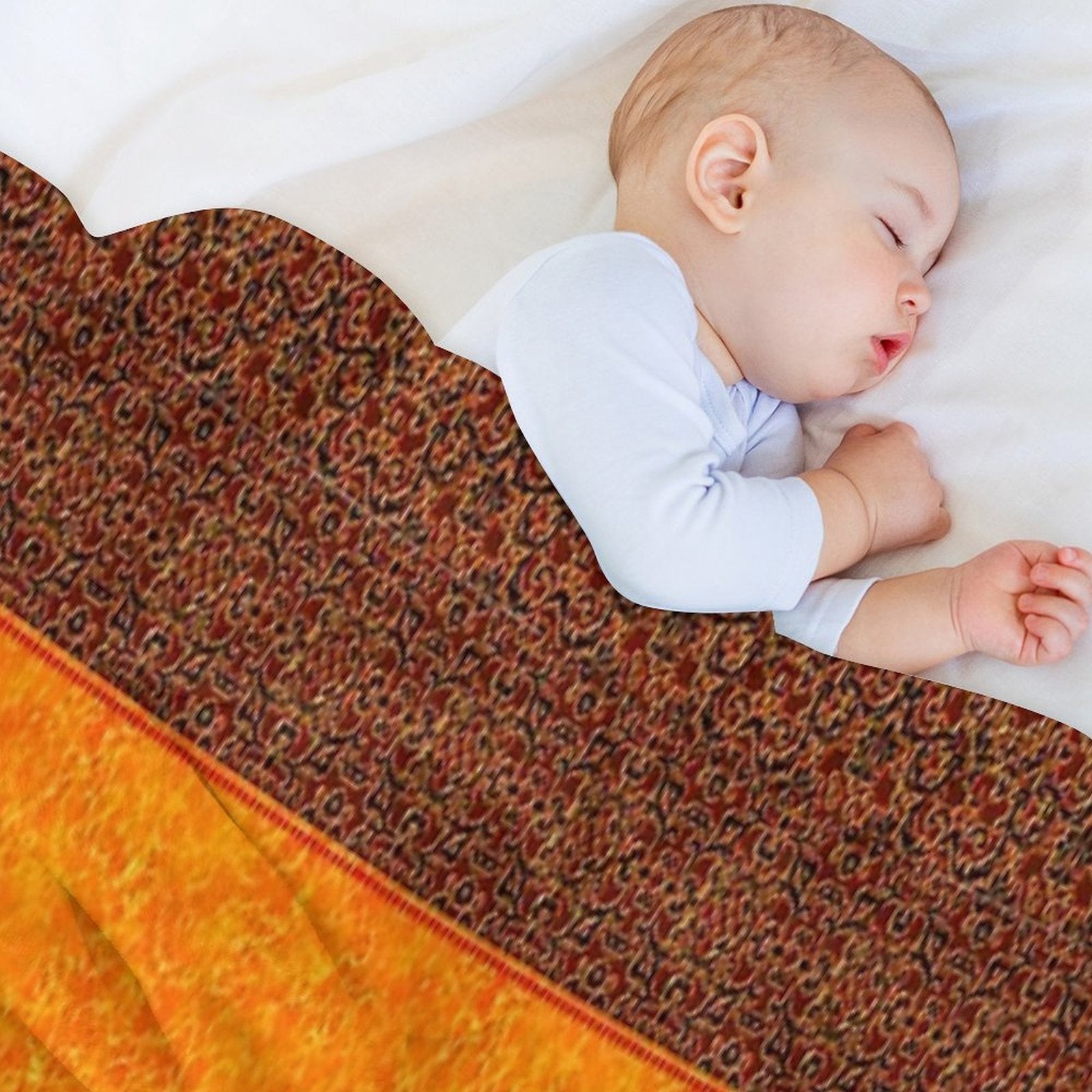 AbstractGeometrical Pattern Nº104 Shrink-resistant Throw Blanket
