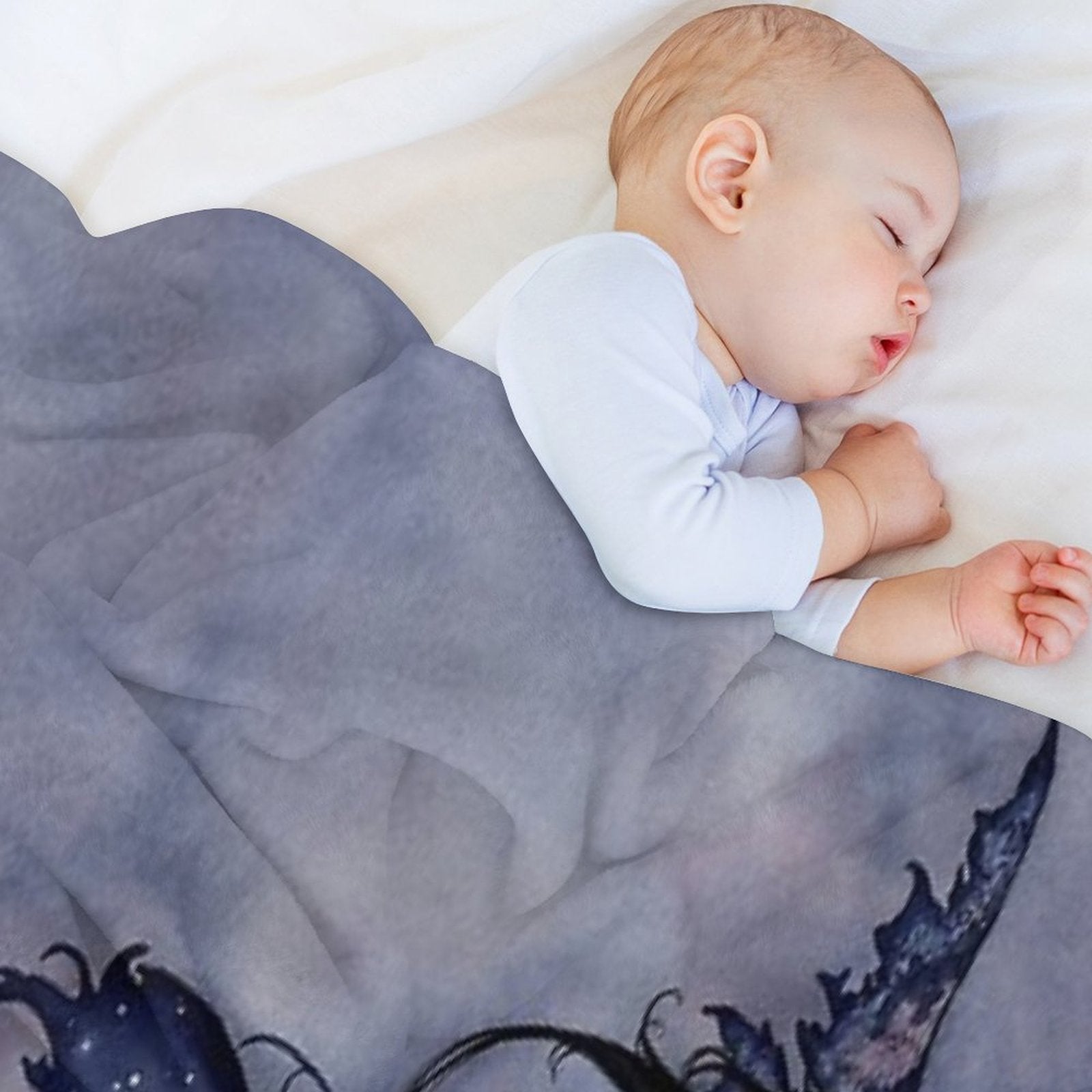 Cloak Of Stars Easy Care Throw Blanket