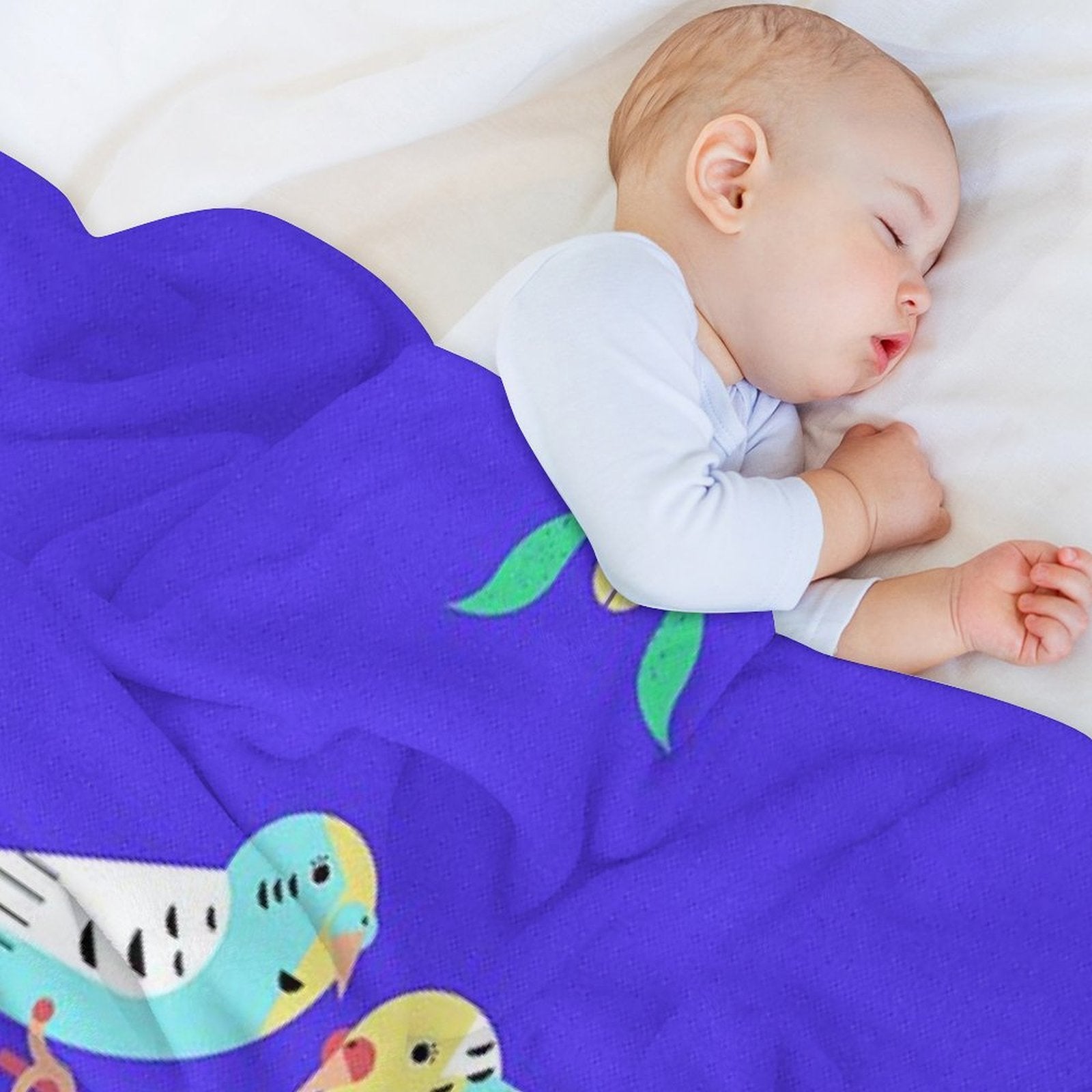 Dumpling And Roughy's Harper Party Wrinkle-free Throw Blanket