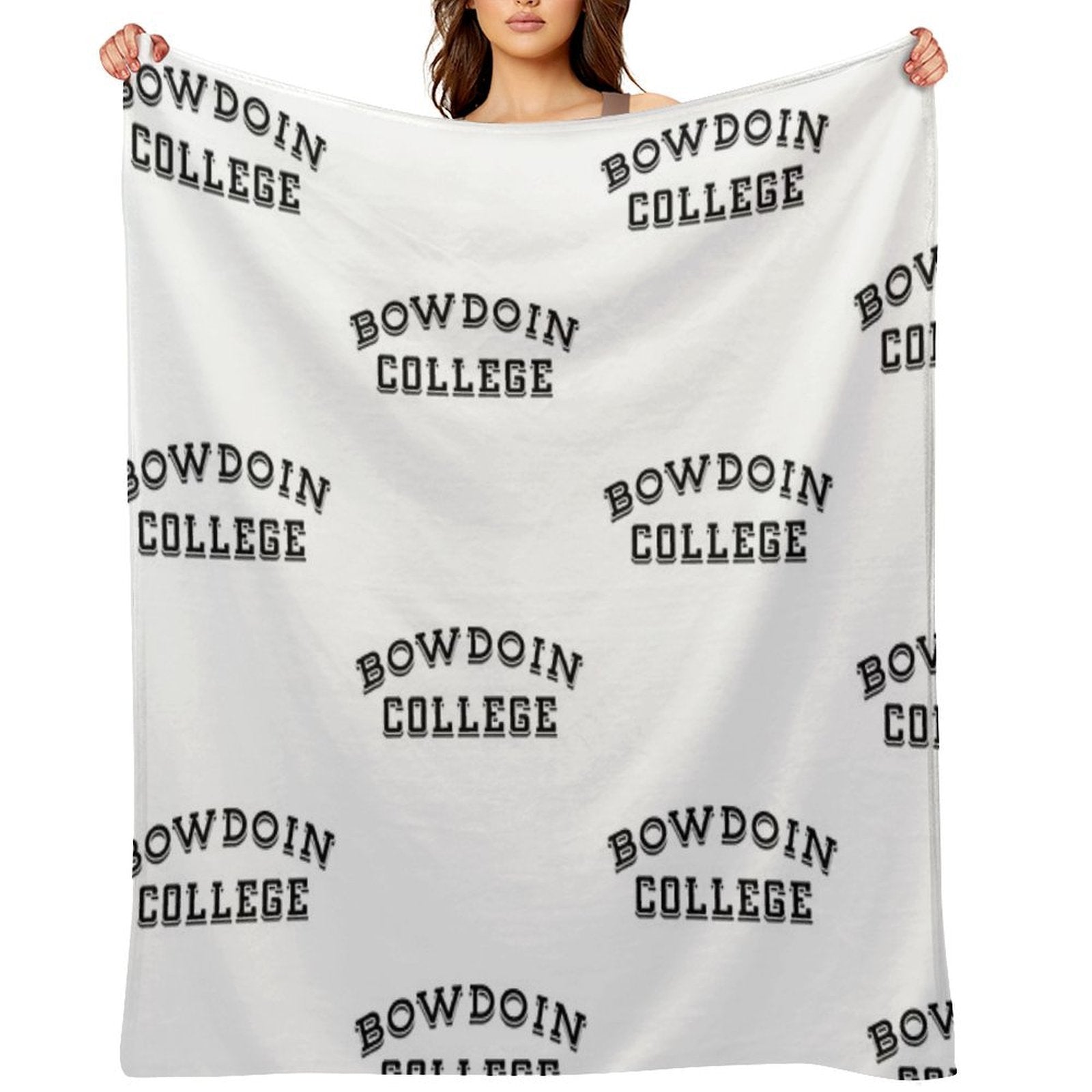 Bowdoin College Sustainable Throw Blanket