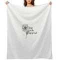 Taylor Swift - August Lyrics Gift-ready Throw Blanket