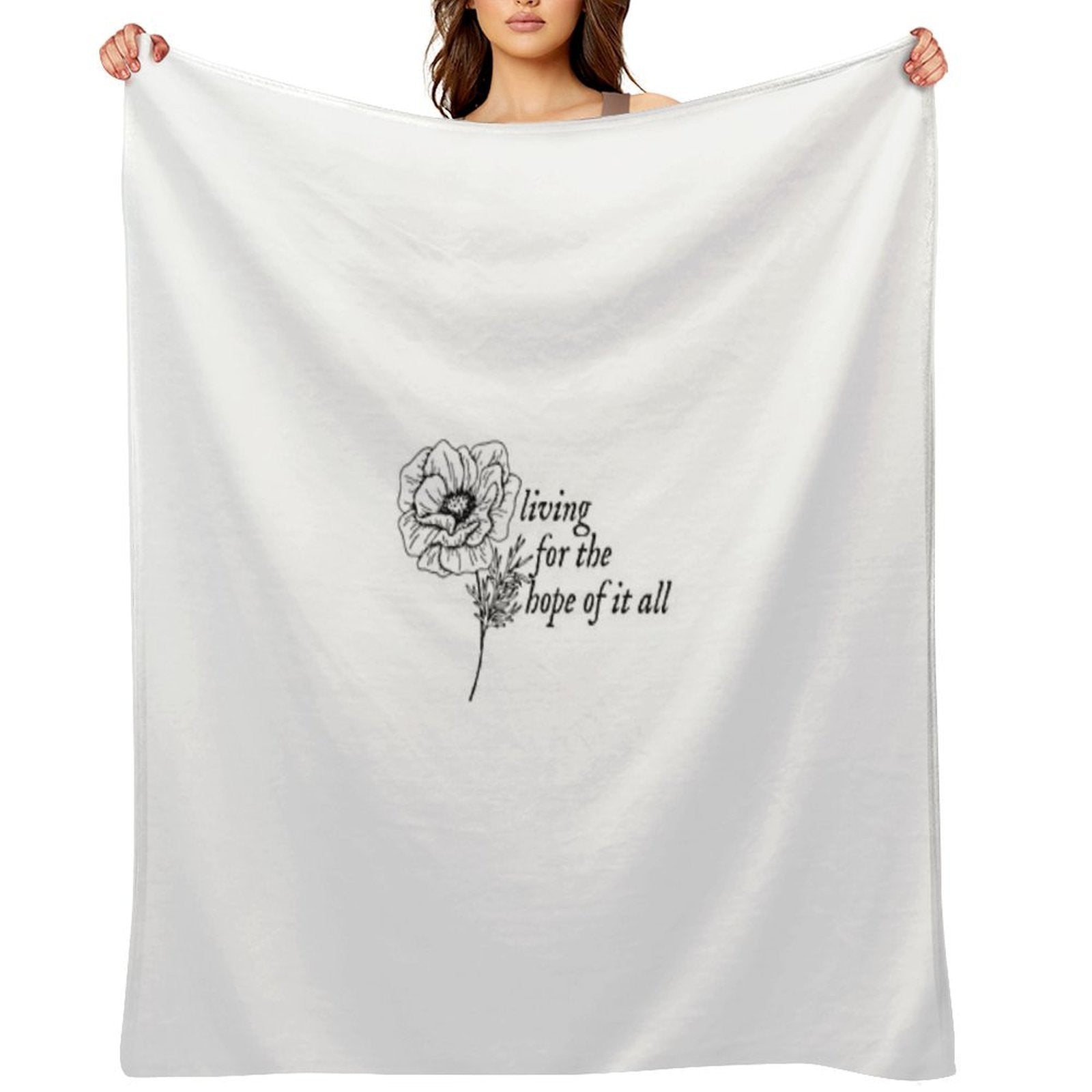 Taylor Swift - August Lyrics Gift-ready Throw Blanket