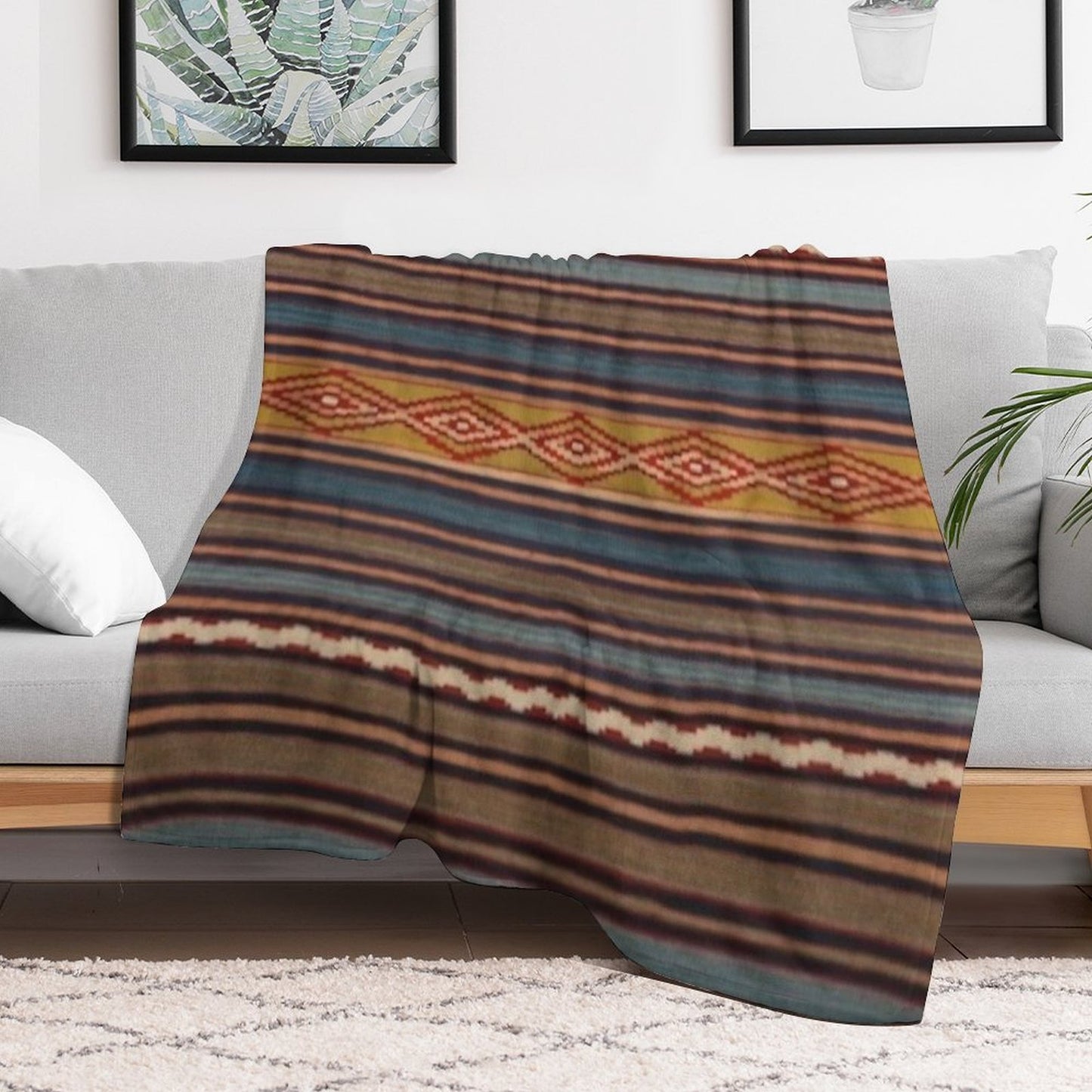 RECENT 7 All-season Throw Blanket
