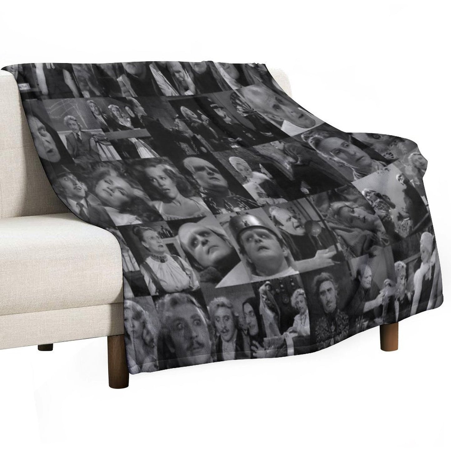 Young Frankenstein Plush Throw Blanket
