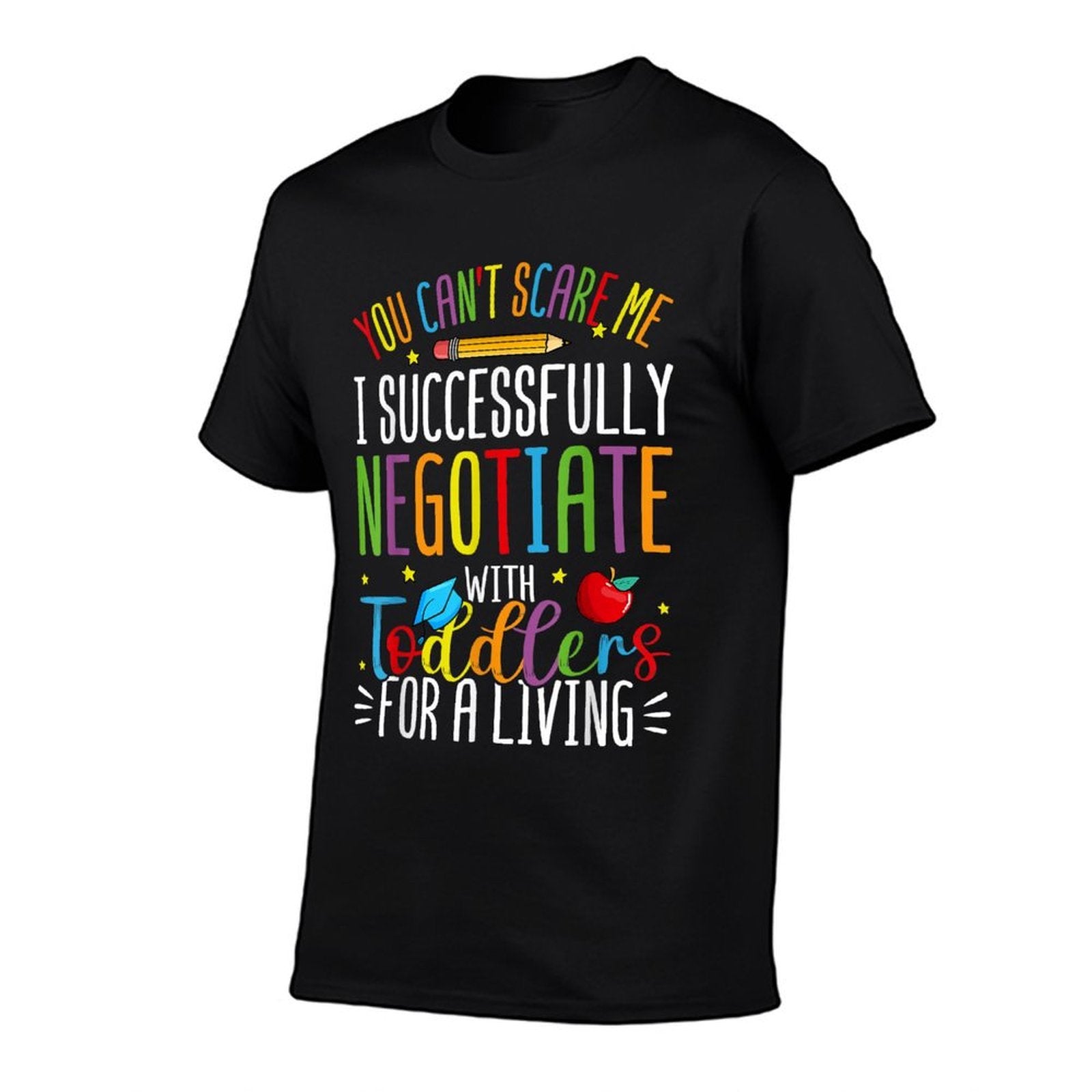 Toddler Negotiator Funny Preschool Teacher Humor Babysitters  Easy-care T-Shirt