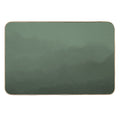 Sage Green Watercolor Ombre Pattern  Stain-Proof Bath Mat