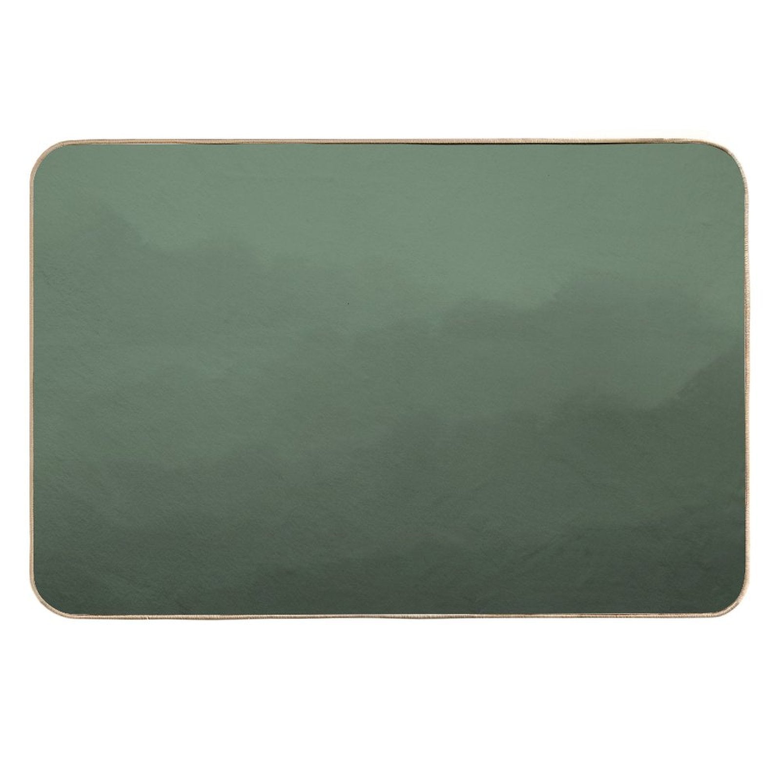Sage Green Watercolor Ombre Pattern  Stain-Proof Bath Mat