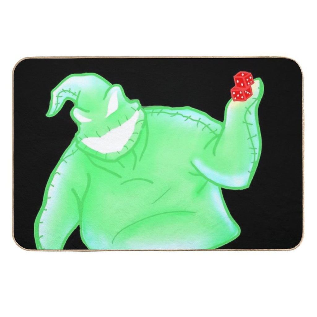 Oogie Boogie Illustration  Multi-Purpose Bath Mat