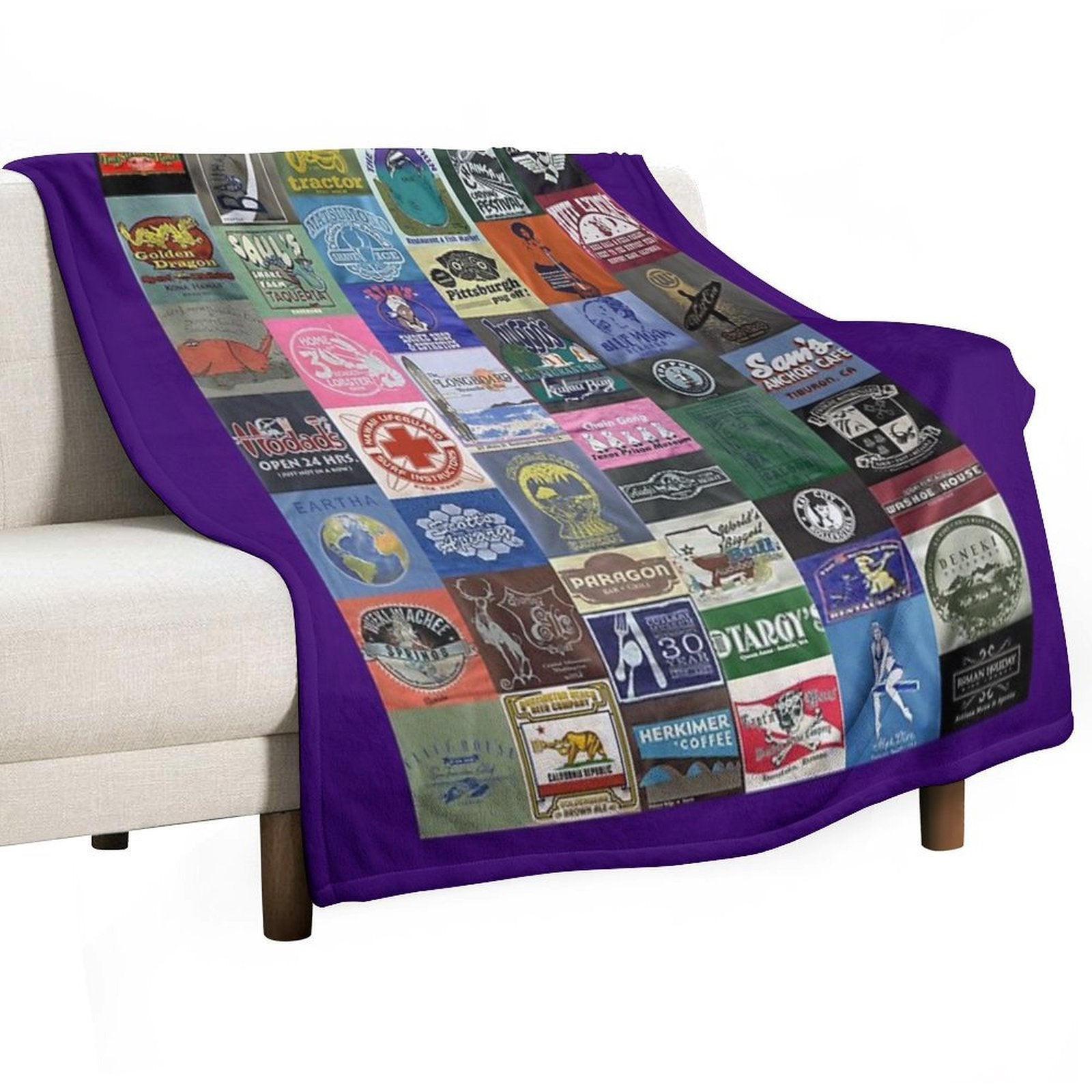 Bella Swan's Eclipse T-shirt Quilt Replica  Twilight Saga Fanart Gift-ready Throw Blanket