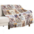 Lodge Décor - South Africa's Wildlife Wonders Versatility Throw Blanket