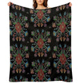 Growth of Happiness Easy Care Throw Blanket