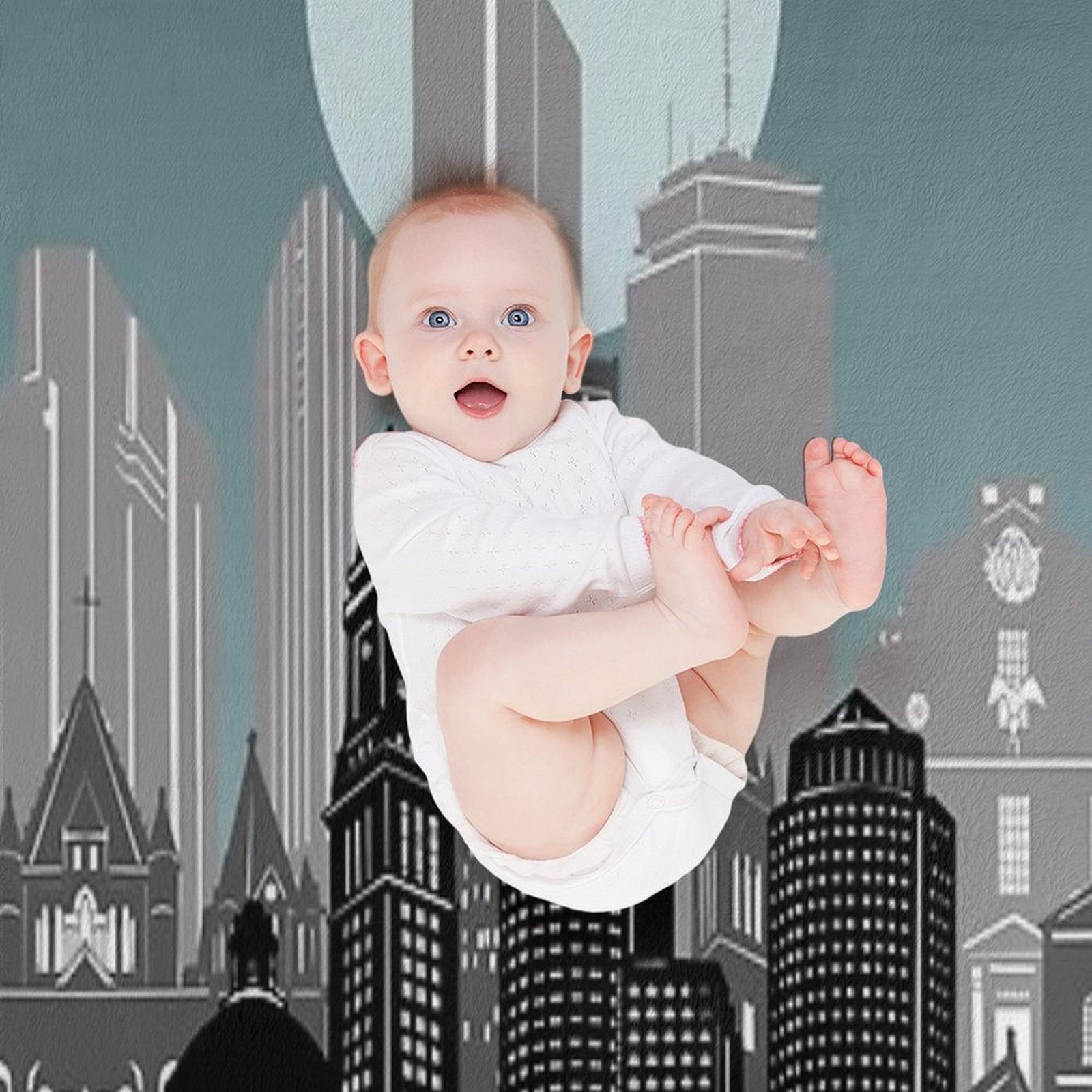 Boston Skyline Premium Throw Blanket