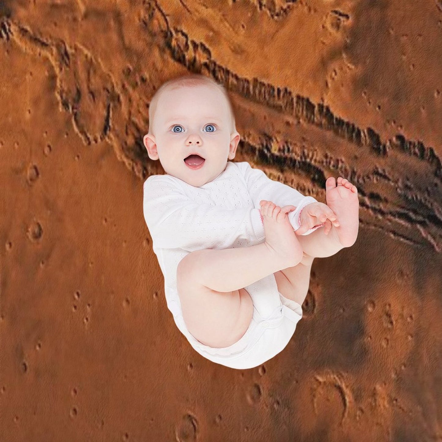 Mars Compact Throw Blanket