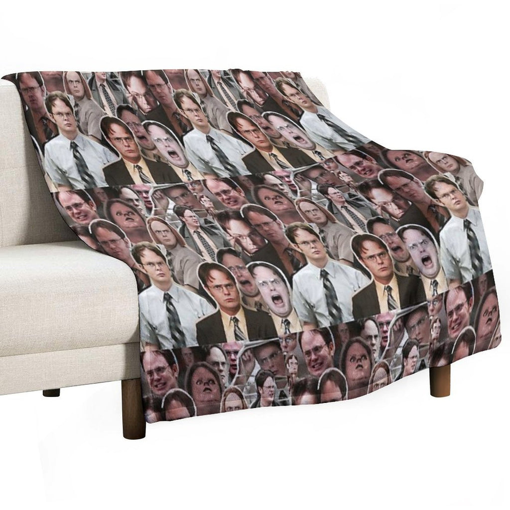 Dwight Schrute - The Office Plush Throw Blanket