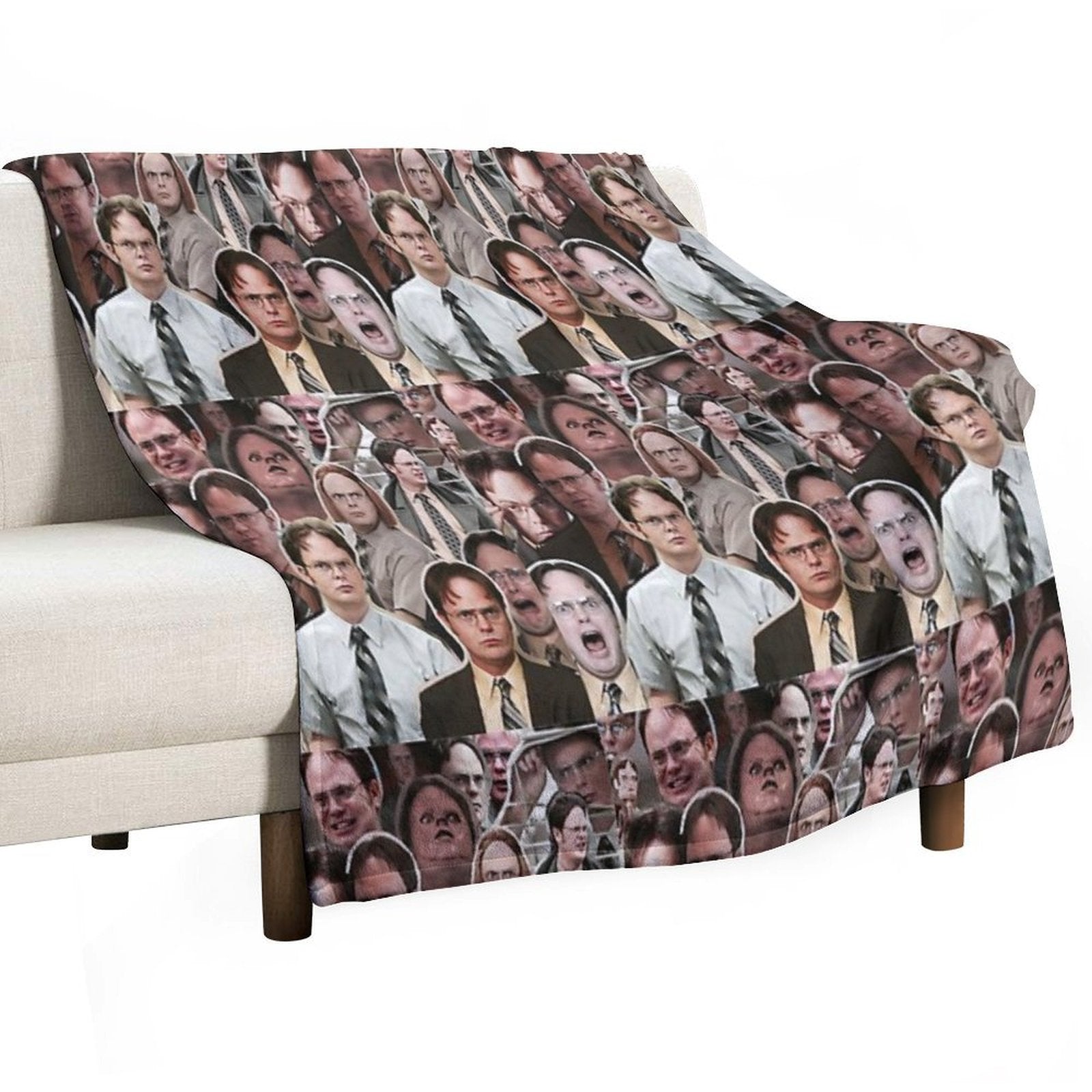 Dwight Schrute - The Office Plush Throw Blanket