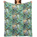 Australian $100 Notes Versatility Throw Blanket