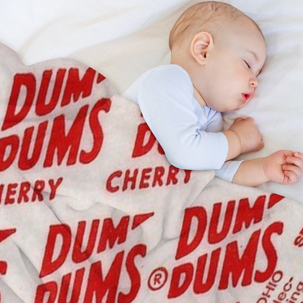 Cherry Dum Dum Gift-ready Throw Blanket