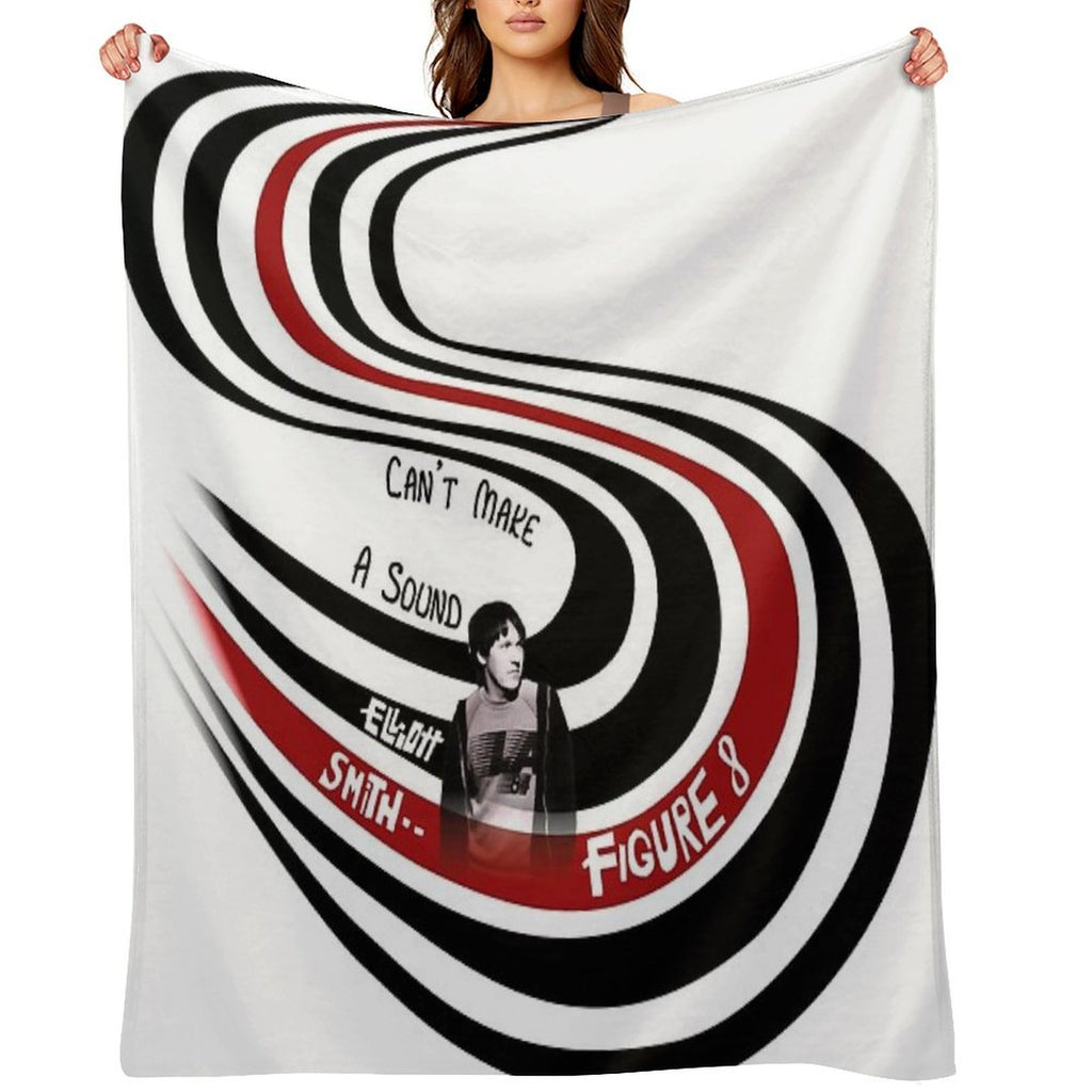 Elliott Smith Figure 8 Sustainable Throw Blanket