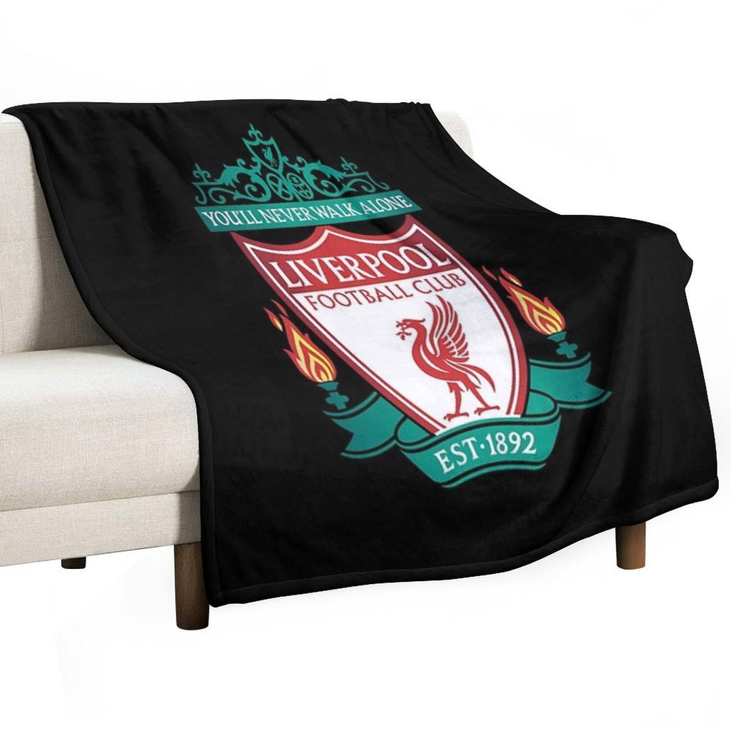 Classic Liverpool Emblem Eco-conscious Throw Blanket