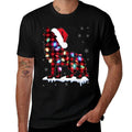 Wolf Pajama Family Matching Group Christmas  Graphic-printed T-Shirt