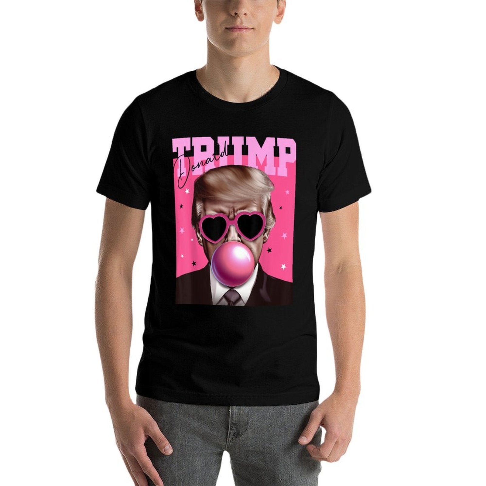 Trump For Kids Men Women Donald Trump Dubble Gum 2025  Moisture-wicking T-Shirt