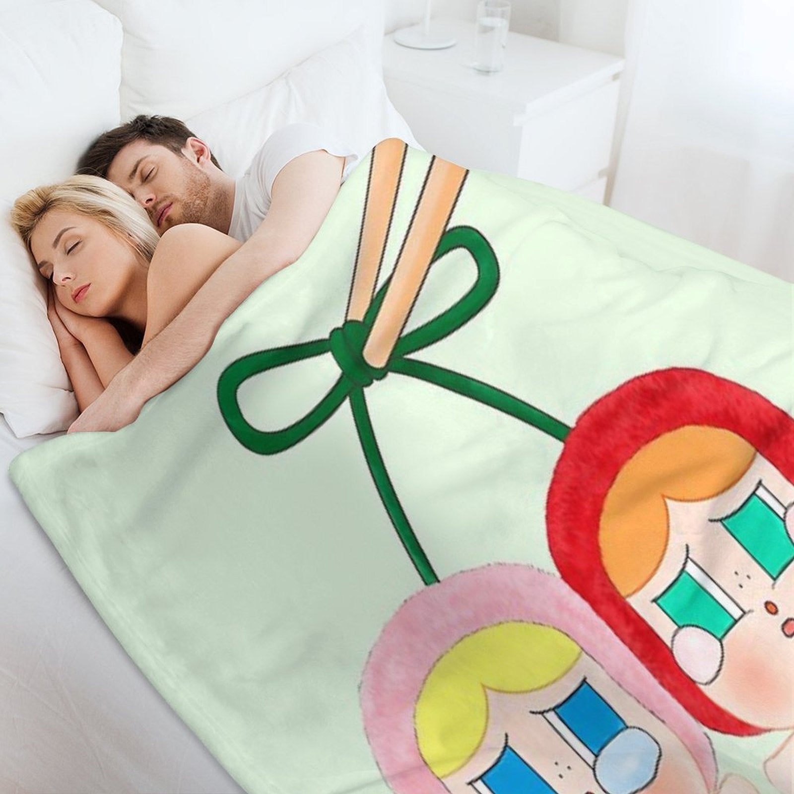 Cherry Crybaby Eco-conscious Throw Blanket