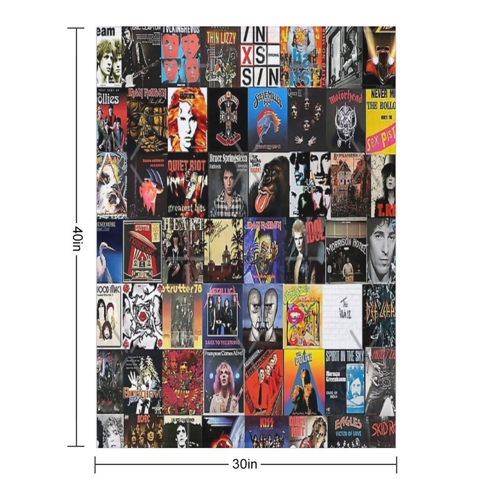 The Vinyl Durable Throw Blanket