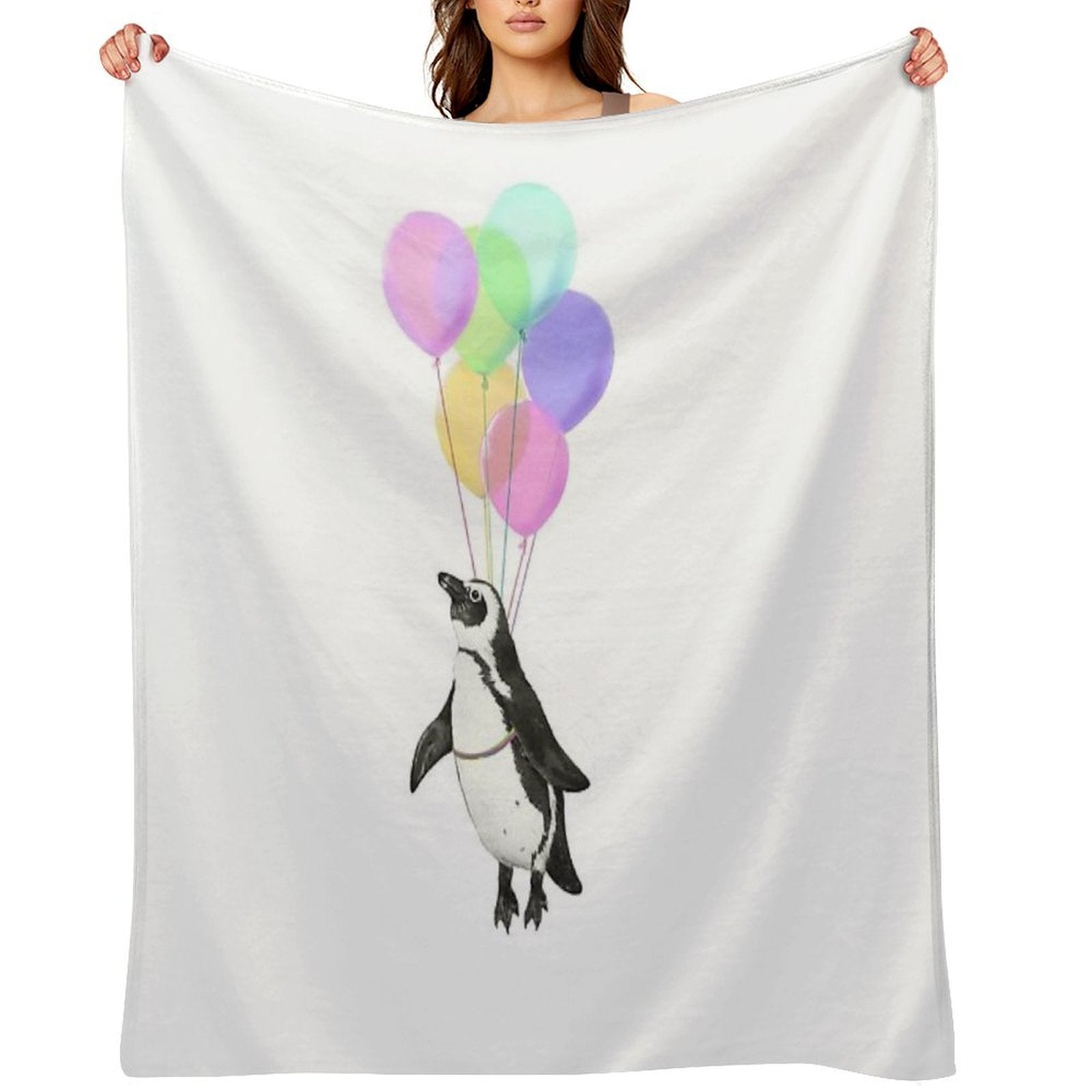 I Can Believe I Can Fly Wrinkle-free Throw Blanket