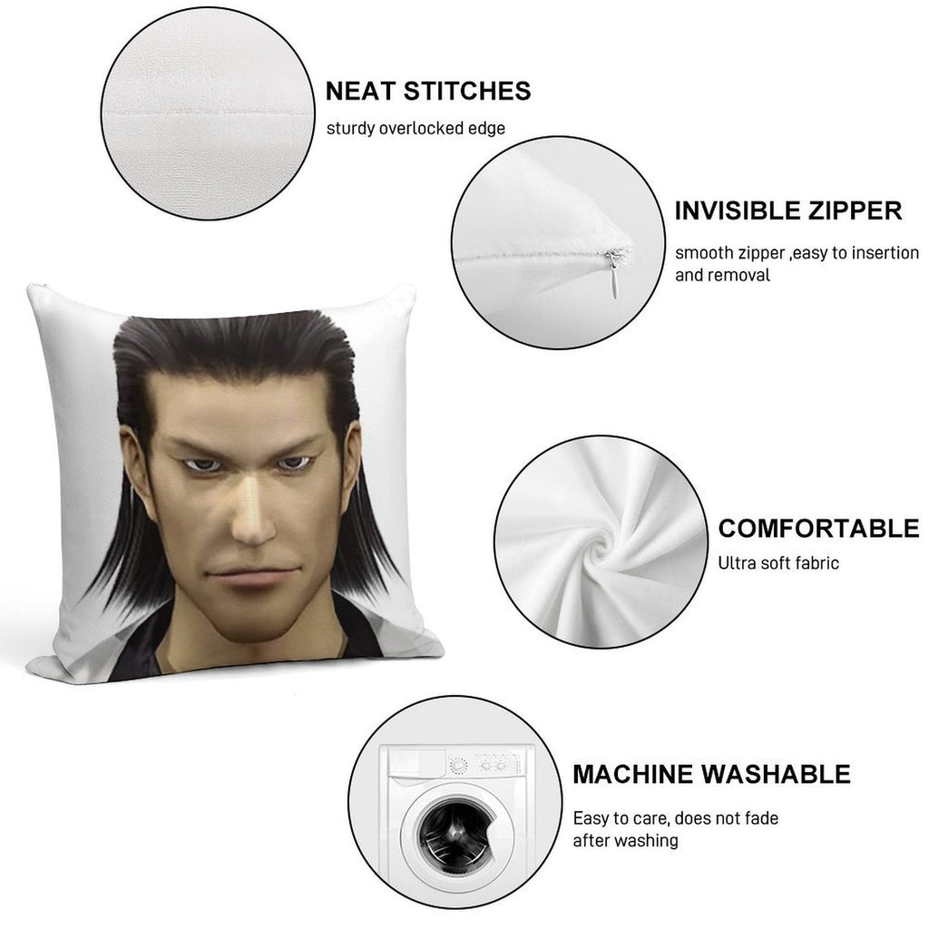 Yakuza Nishiki Soft Decorative Cover Throw Pillow